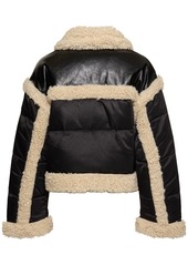 STAND STUDIO Mary Structured Nylon Down Jacket