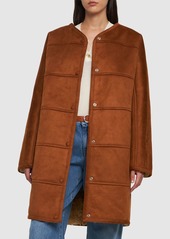 STAND STUDIO Paola Faux Shearling Coat