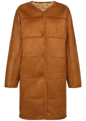 STAND STUDIO Paola Faux Shearling Coat