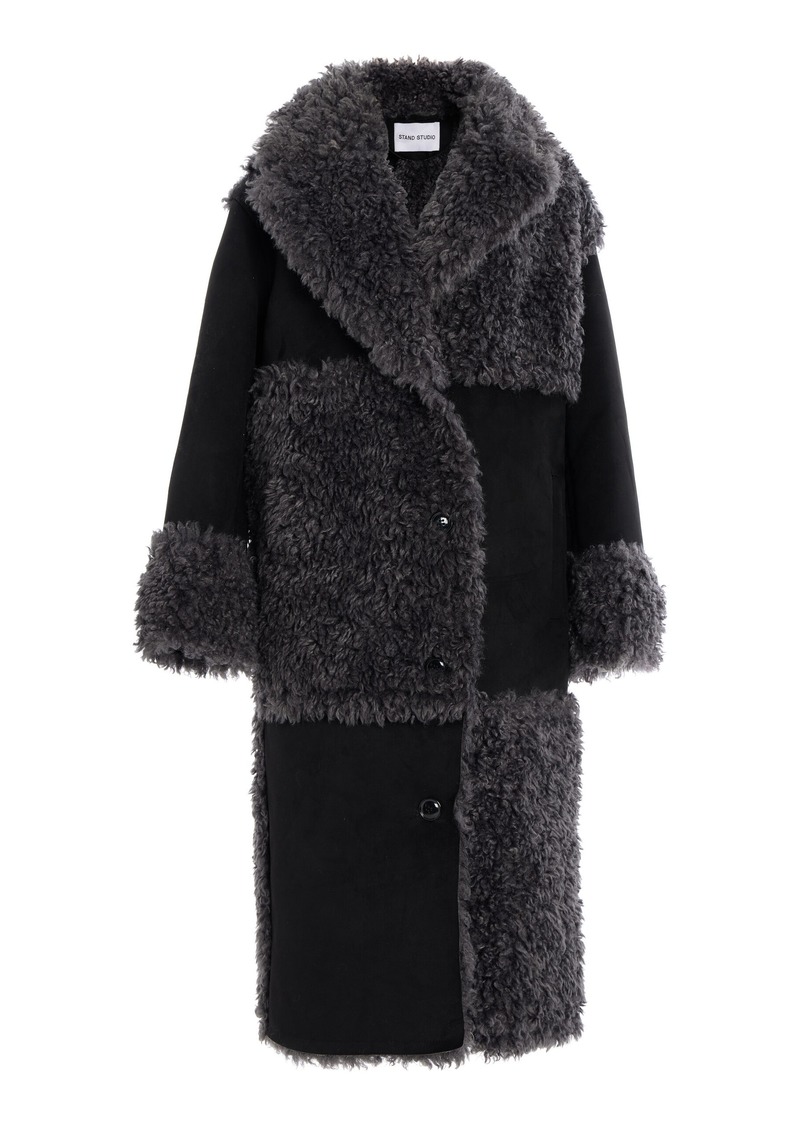 Stand Studio - Becky Coat - Grey - FR 34 - Moda Operandi