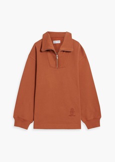 Stand Studio - Cotton-fleece sweatshirt - Brown - XS/S