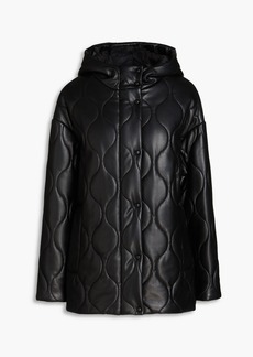 Stand Studio - Everlee quilted faux leather jacket - Black - FR 32