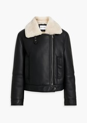 Stand Studio - Faux shearling jacket - Black - FR 38