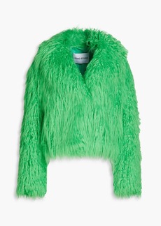 Stand Studio - Janet faux fur jacket - Green - FR 32