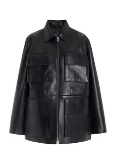 Stand Studio - Reyna Leather Jacket - Black - FR 36 - Moda Operandi