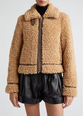 Stand Studio Audrey Faux Shearling Jacket