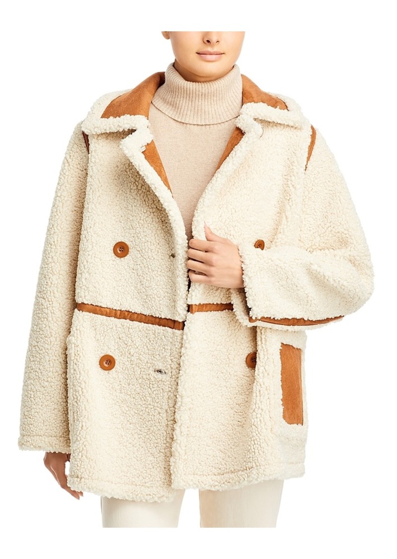 Stand Studio Chloe Faux Shearling Jacket