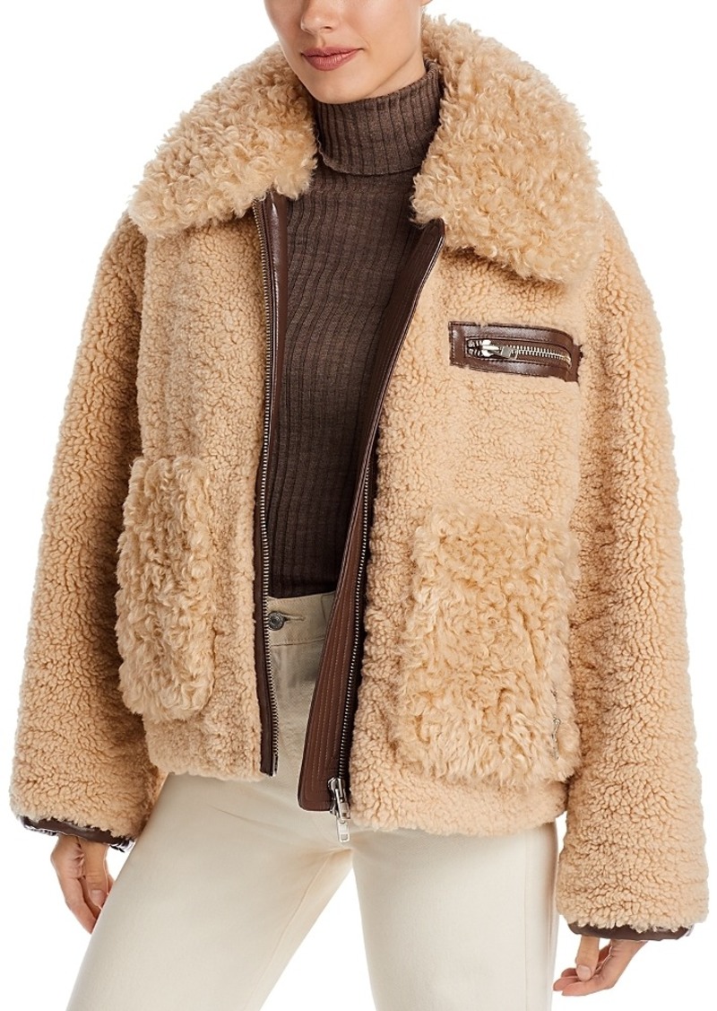 Stand Studio Joann Faux Fur Jacket