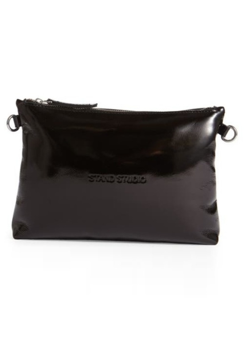Stand Studio Kimberly Patent Leather Pochette Shoulder Bag
