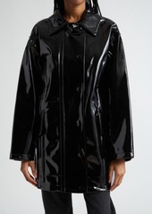 Stand Studio Maxxy Faux Patent Leather Raincoat