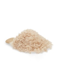 Stand Studio Polly Faux Fur Slipper & Travel Pouch Set
