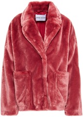 Stand Studio - Marina faux fur jacket - Pink - FR 40