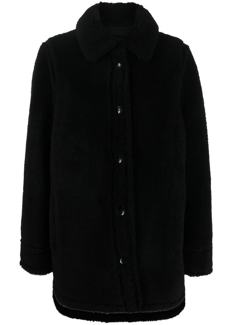 STAND STUDIO Vernon single-breasted wool coat