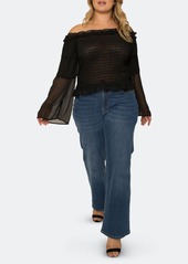 Standards & Practices Quinn Plus Size High Rise Full Length Slim Fit Jeans - 20 - Also in: 14, 18, 16, 22