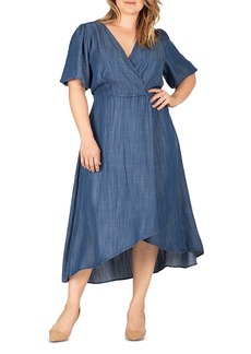 standards & practices Plus Puff Sleeve Dress