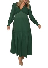standards & practices Smocked Maxi Dress