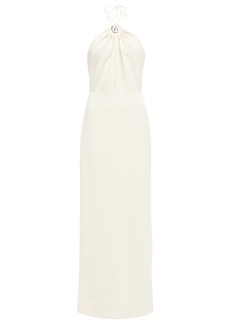 Staud Abigail crêpe maxi dress