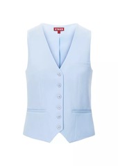 STAUD Brett Button-Front Vest