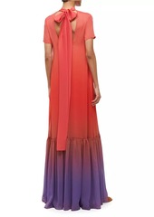 STAUD Calluna Ombré Organza Gown