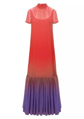 STAUD Calluna Ombré Organza Gown