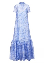 STAUD Calluna Organza Floor-Length Dress