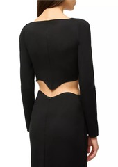 STAUD Corde Cropped Top