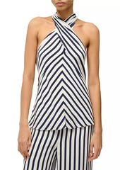 STAUD Dawn Striped Sleeveless Top