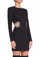 STAUD Dolce Cut-Out Minidress