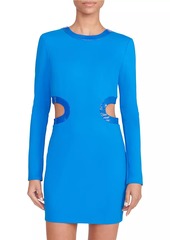 STAUD Dolce Cut-Out Minidress