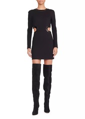 STAUD Dolce Cut-Out Minidress