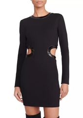 STAUD Dolce Cut-Out Minidress