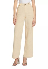 STAUD Grayson Straight-Leg Pants