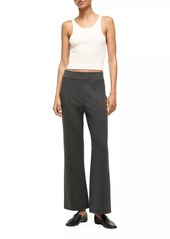 STAUD Knack Seamed Flare Pants