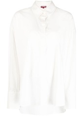 STAUD long-sleeve cotton shirt