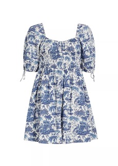 STAUD Mini Faye Toile Dress