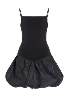 STAUD - Ablee Tufted Mini Dress - Black - XL - Moda Operandi