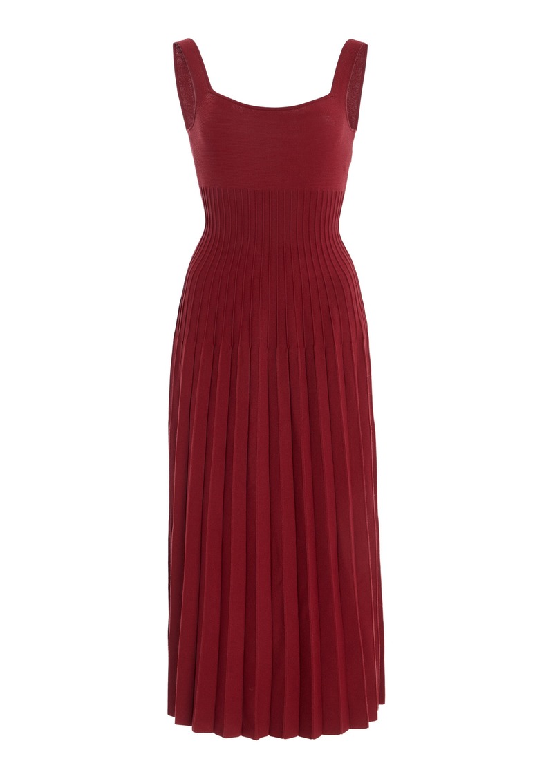 STAUD - Ellison Dress - Red - XS - Moda Operandi