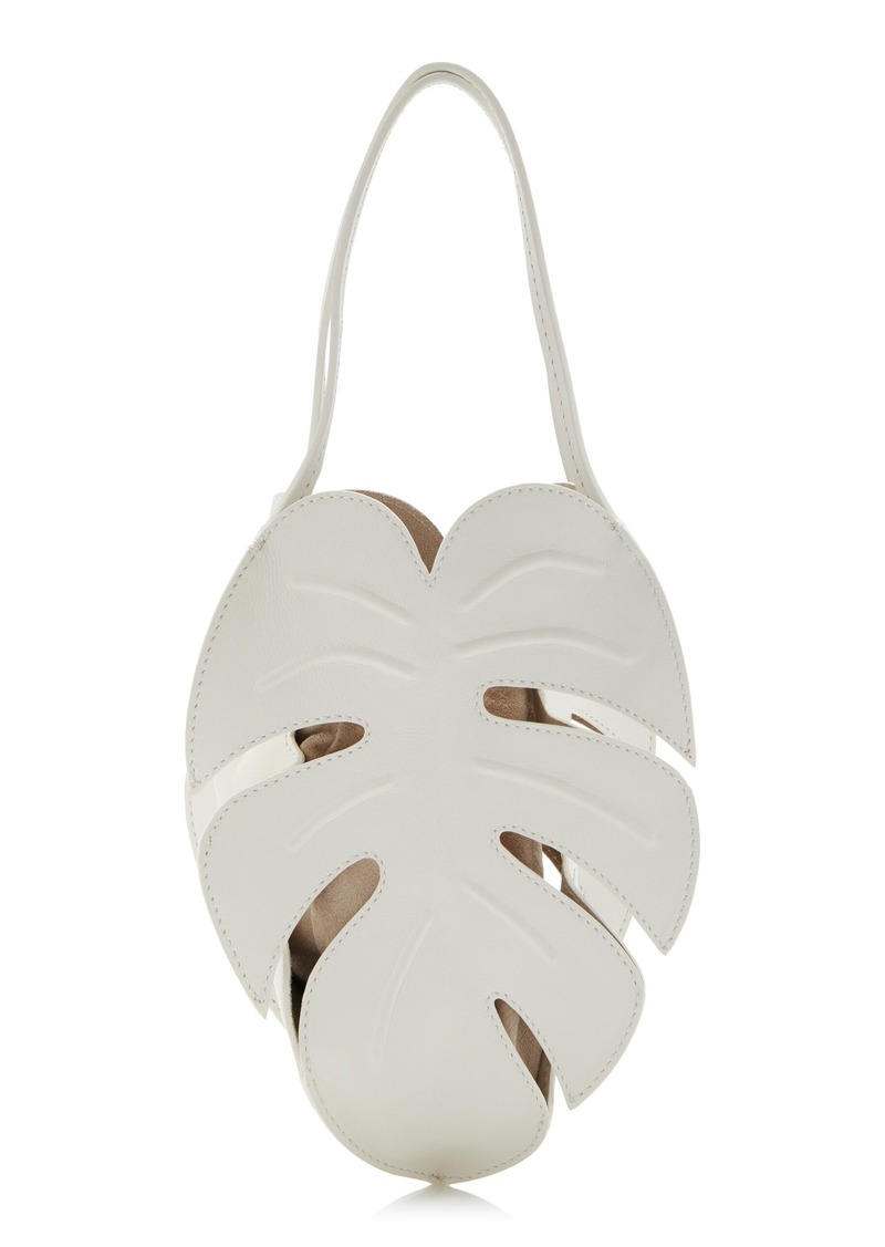 STAUD - Palm Leather Bag - White - OS - Moda Operandi