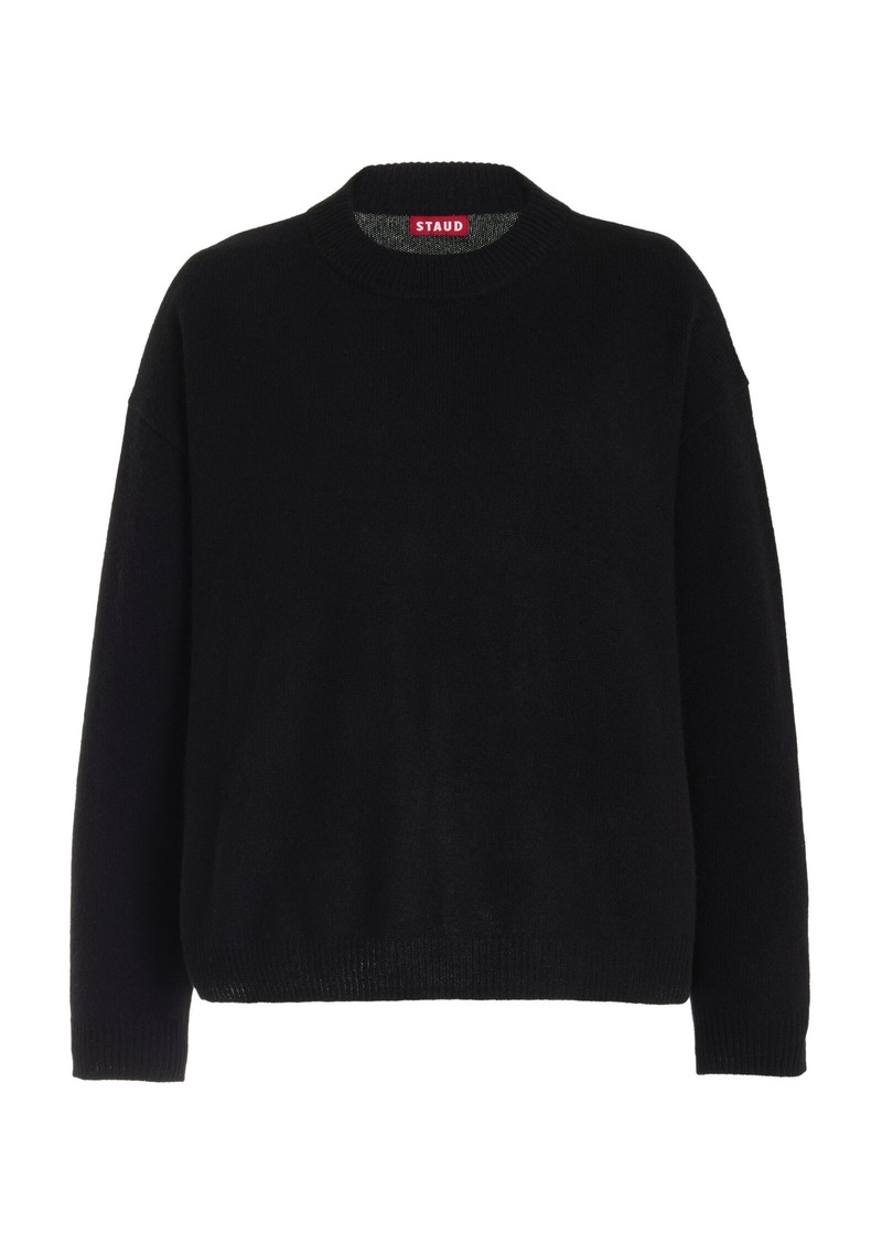 STAUD - Serrano Cashmere Sweater - Black - M - Moda Operandi