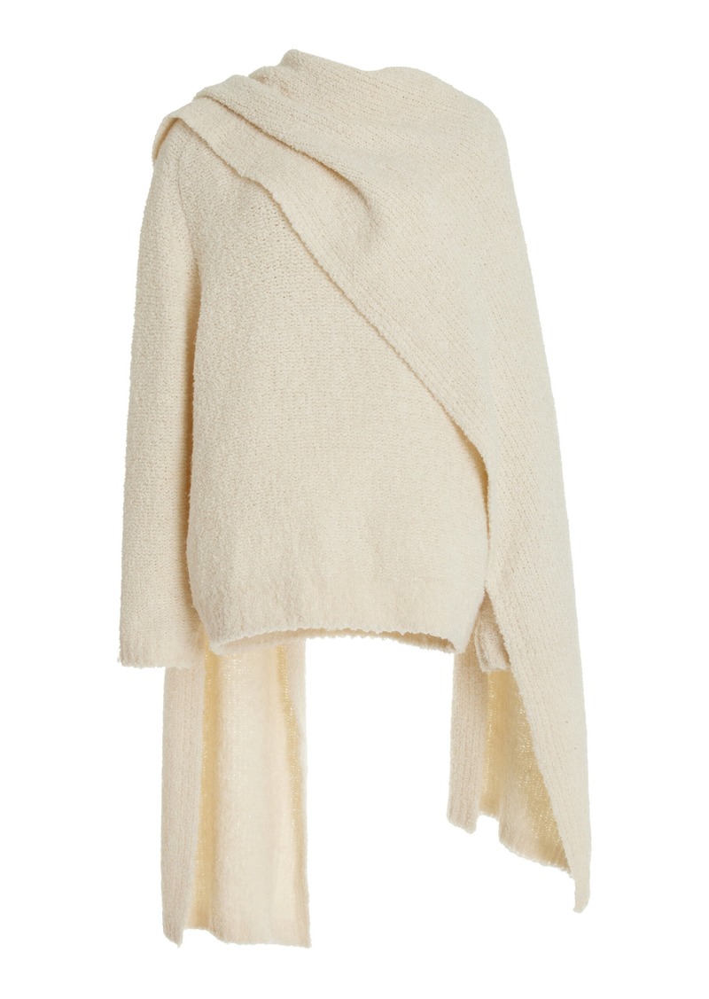 STAUD - Siren Knit Sweater - Ivory - S - Moda Operandi