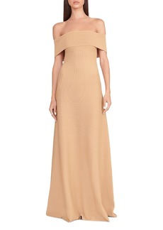 Staud Artistry Off the Shoulder Gown