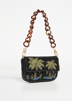 STAUD Beaded Mini Tommy Chain Bag