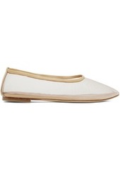 Staud Beige Alba Ballerina Flats