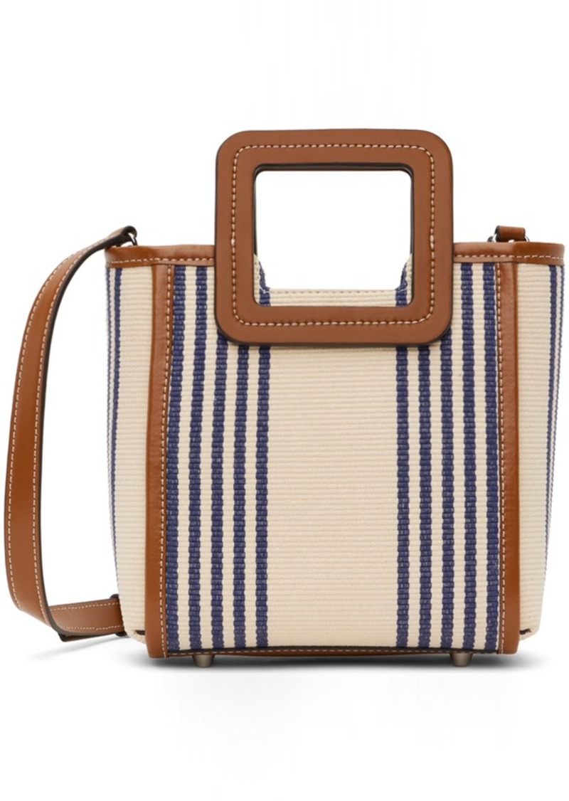 Staud Beige Mini Shirley Bag