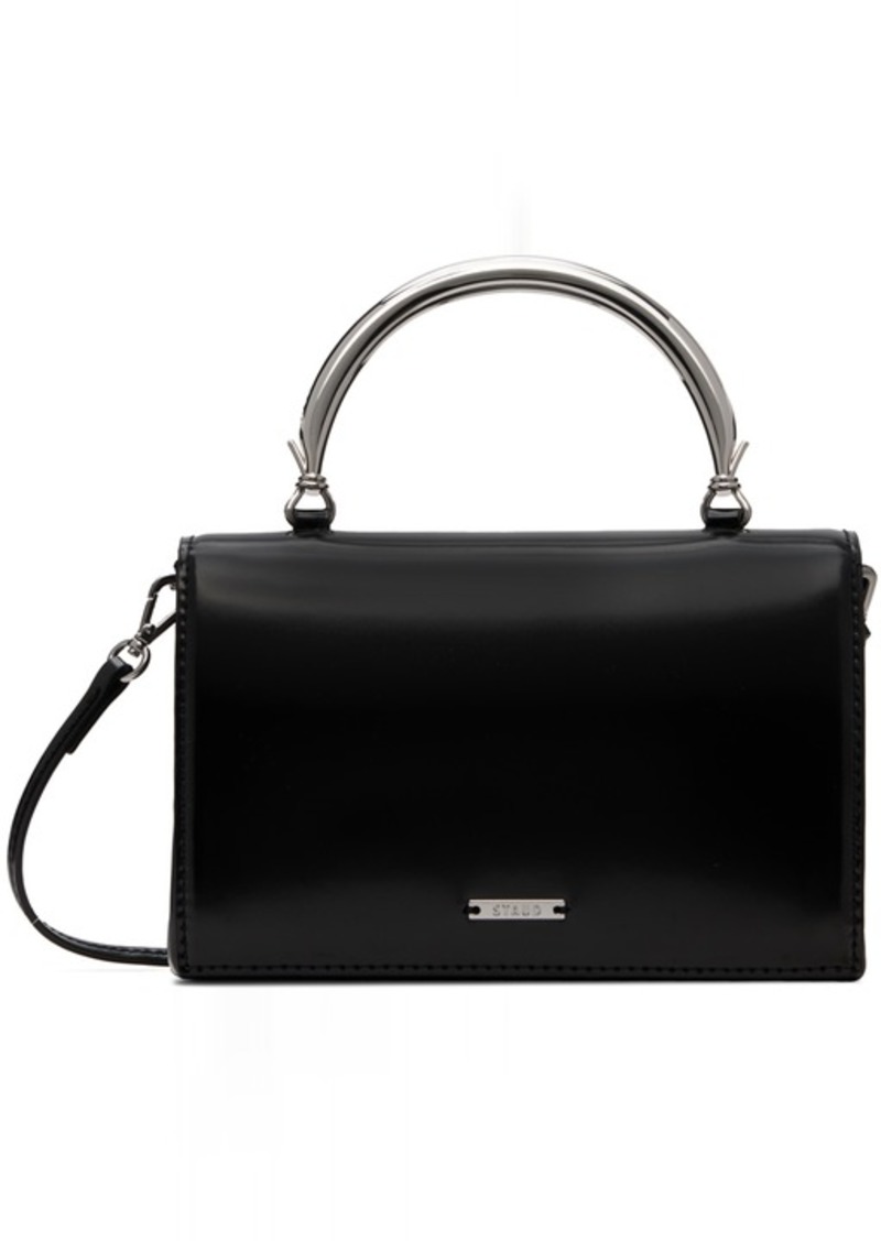 Staud Black Arc Evening Bag