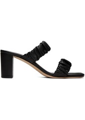 Staud Black Frankie Heeled Sandals