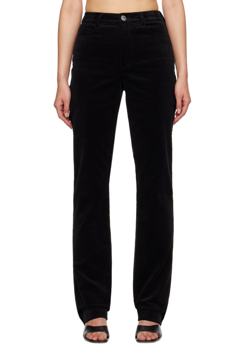 Staud Black Grayson Trousers