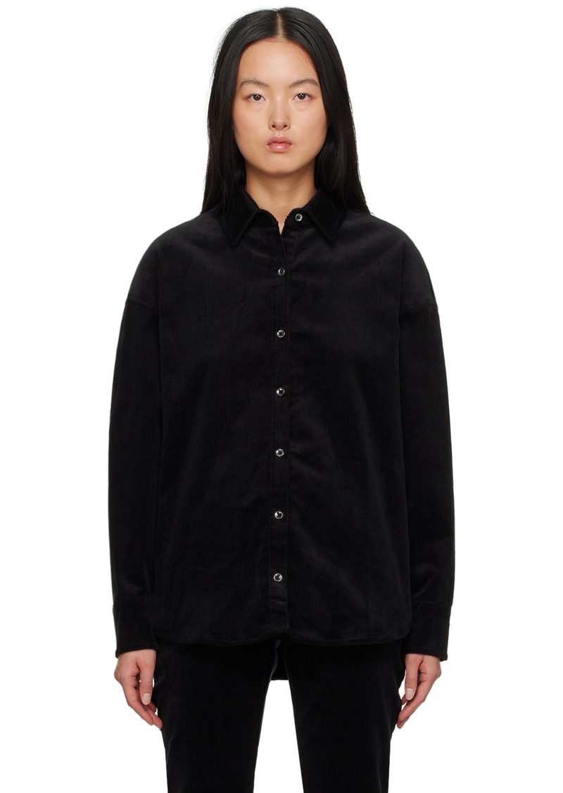 Staud Black Matthew Shirt