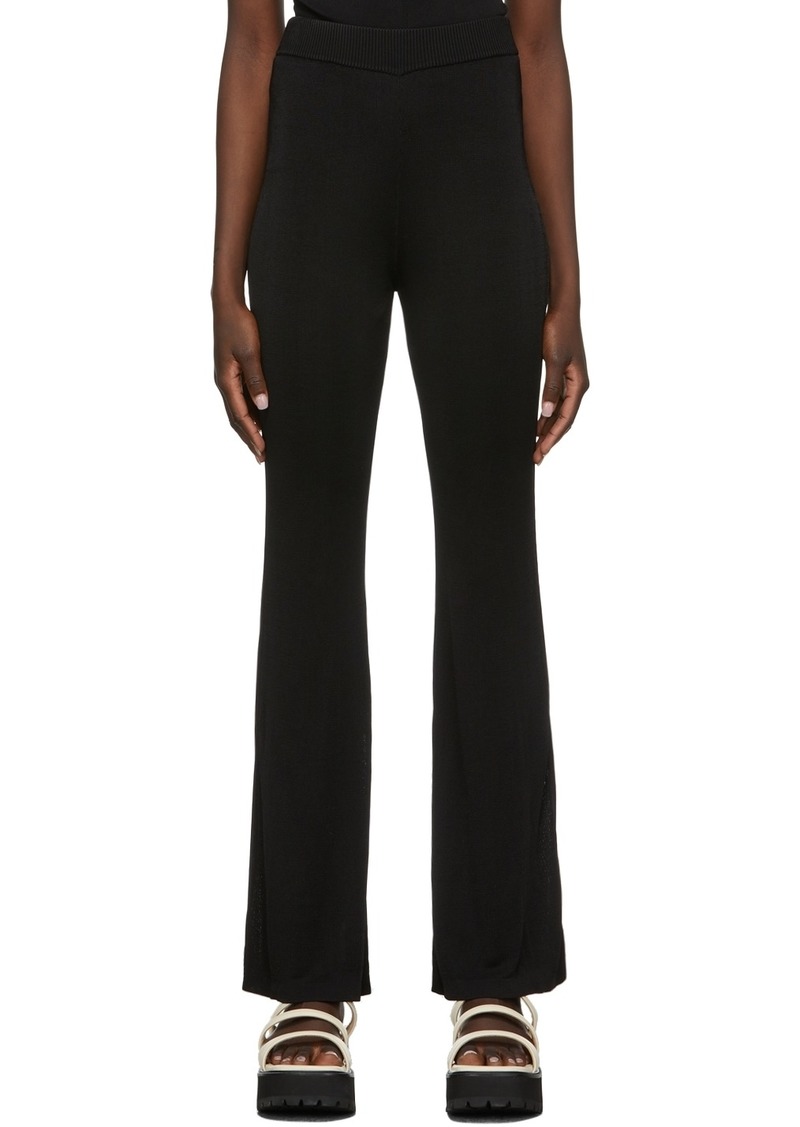 Staud Black Moonstone Lounge Pants