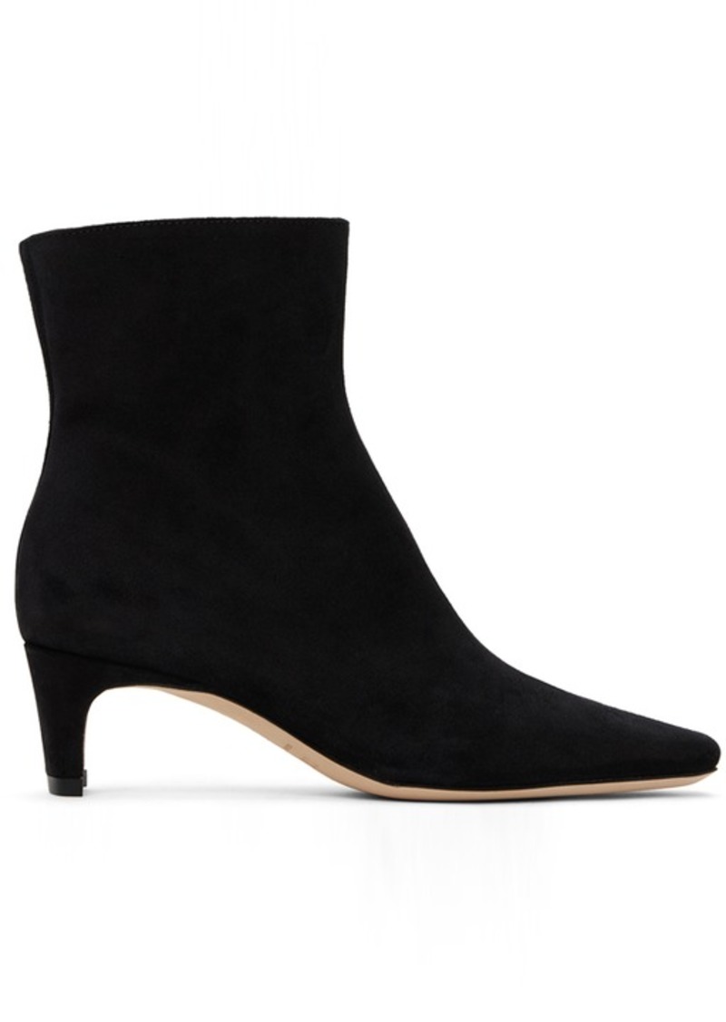 Staud Black Wally Ankle Boots